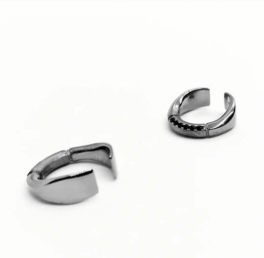 Cercei earcuff cu pietre